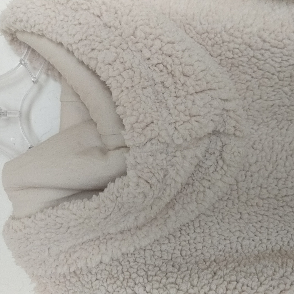 AMERICAN EAGLE Fuzzy Teddy Sherpa Hoodie - Picture 9 of 9